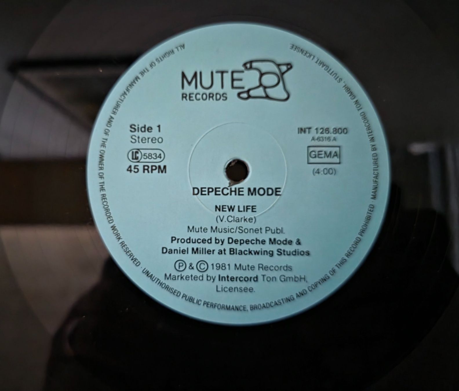 Dischi in vinile: Depeche Mode Maxi-Single – New Life – Usato da Root venduto da atelier22 2