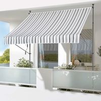 Schatten-Upgrade ohne Bohren! KONIFERA Klemmmarkise