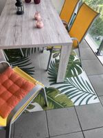 Outdoor Rug, Tropical Green and White, 230cmx160cm