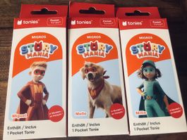 3 Pocket Tonies Migros Story Mania neu in OVP