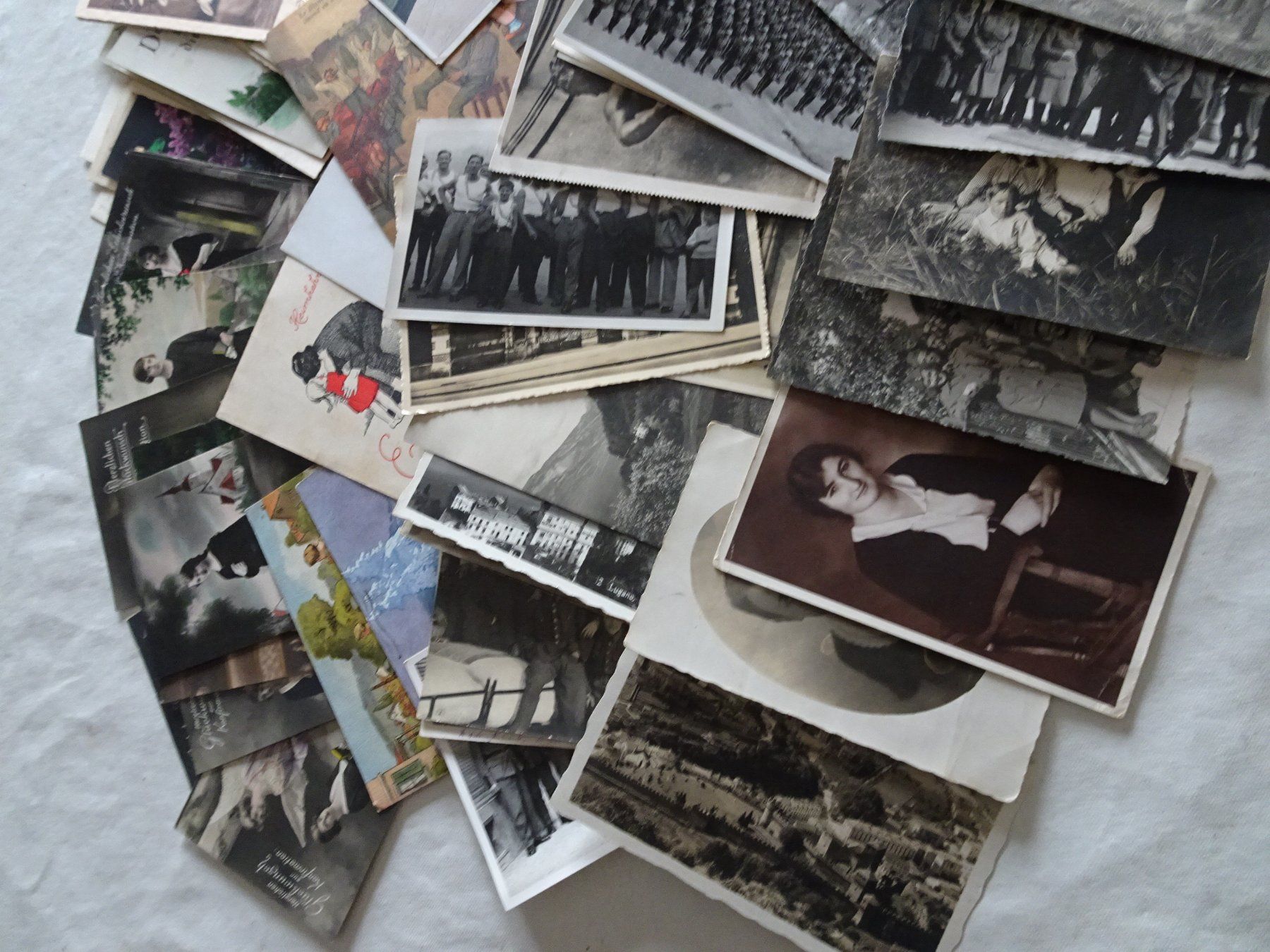 Cartoline postali: alte Postkarten Räumungsposten – Usato da Siebnen venduto da niki61 5