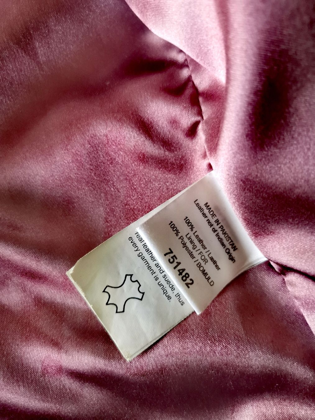 Giacche: veste cuir rose poudré taille 10 – Usato da meggen venduto da VICCHLU 3