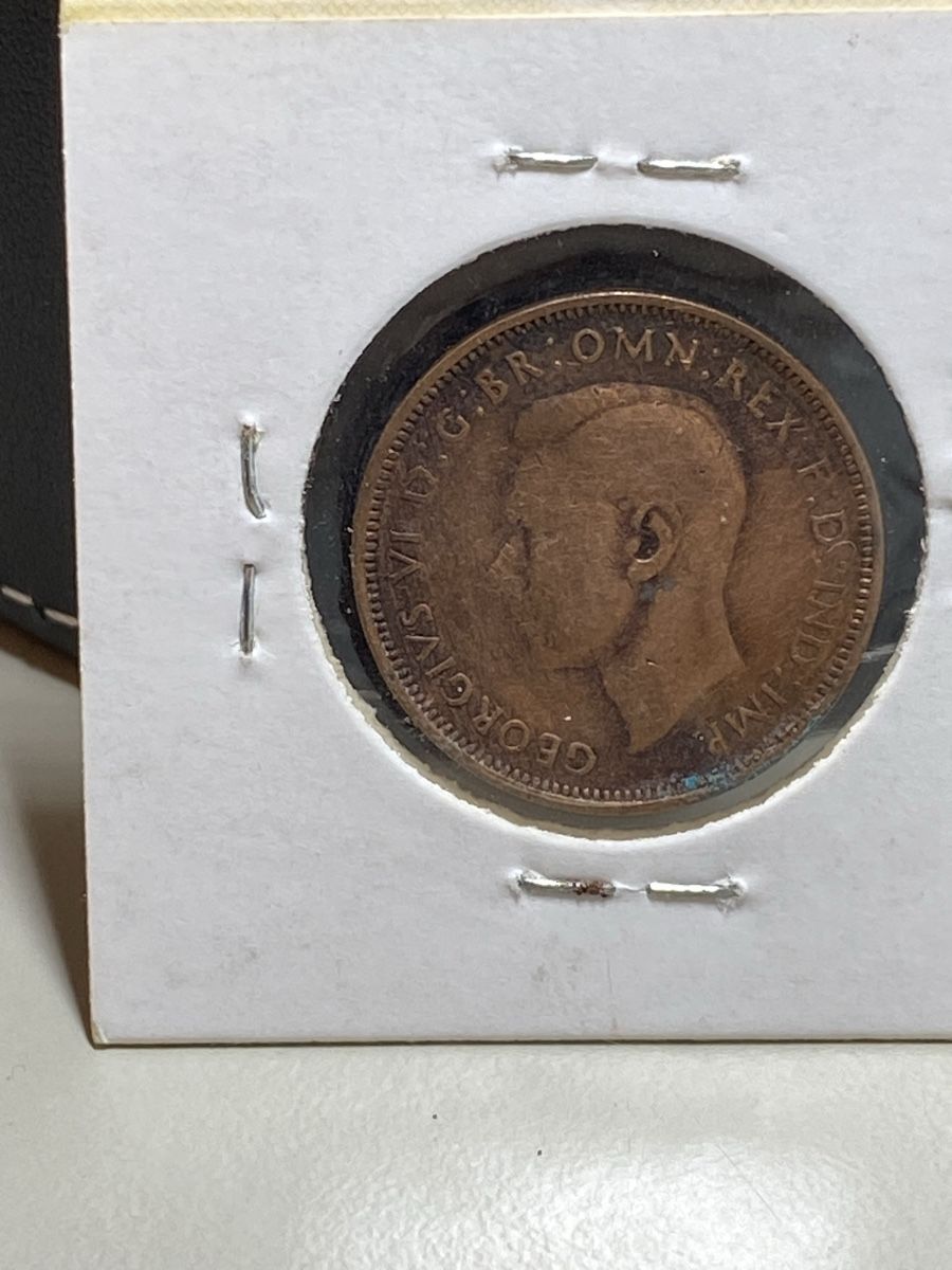 Tutti le monete: GB - 1/2 Penny - 1945 - Georges 6 – Usato da Payerne venduto da Mike1682 1