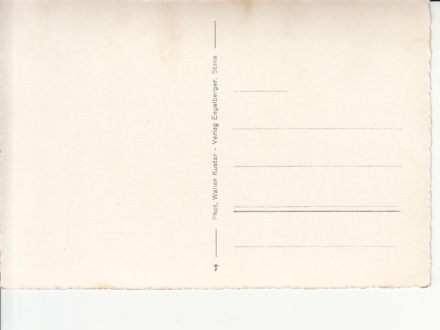Cartoline postali: Gerschnialp-Trübsee ca. 1950 – Usato da Bürglen TG venduto da StampGraf 1