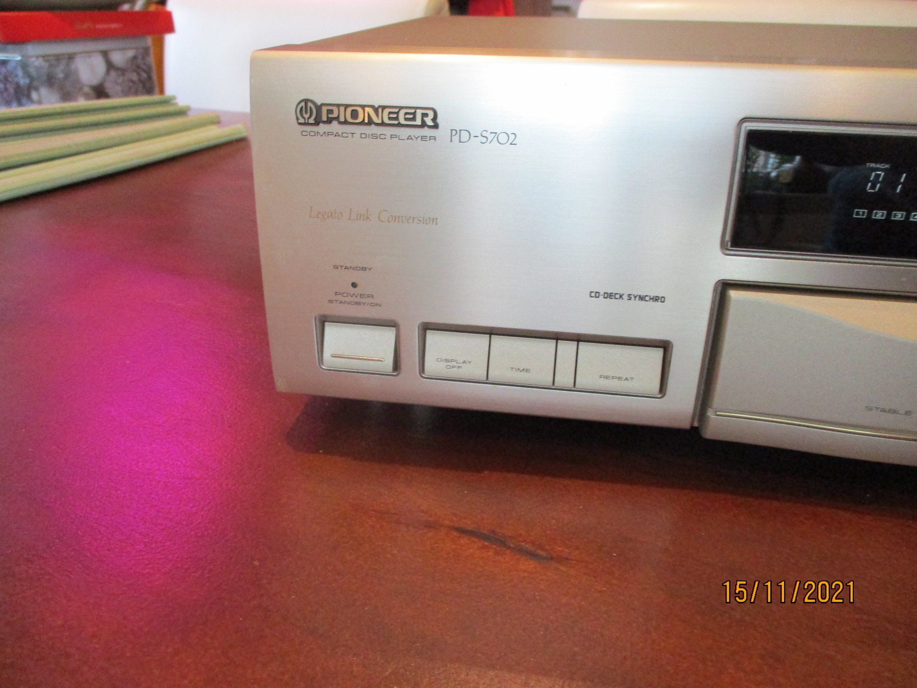 Pioneer Multimediaplayer & Streamer: Pioneer PD-S 702 CD Player in champanger – Gebraucht aus Liestal von Disc-Point 3