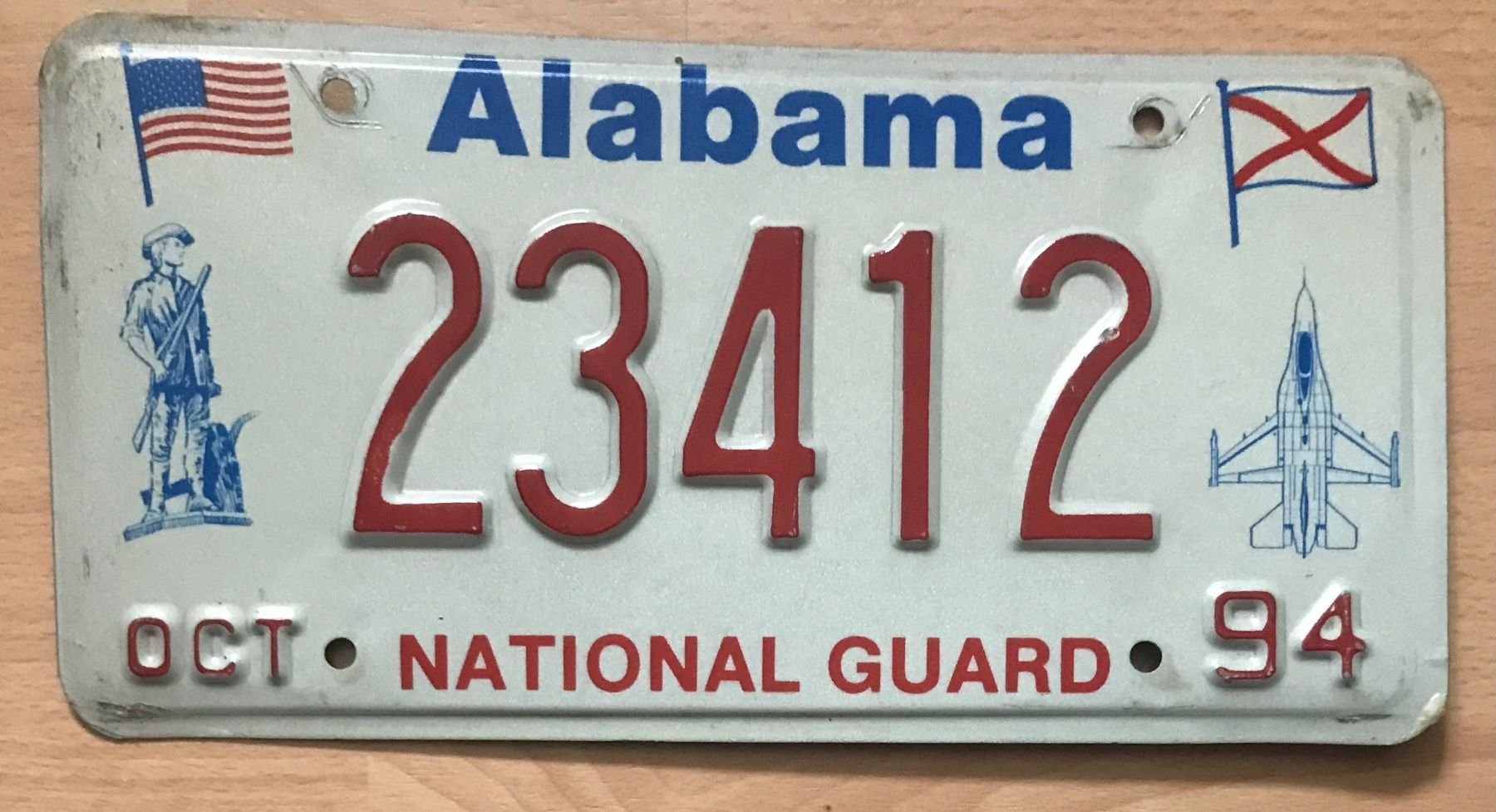 Insegne: Autonummer USA - Alabama – Usato da Wolfhalden venduto da 19651979