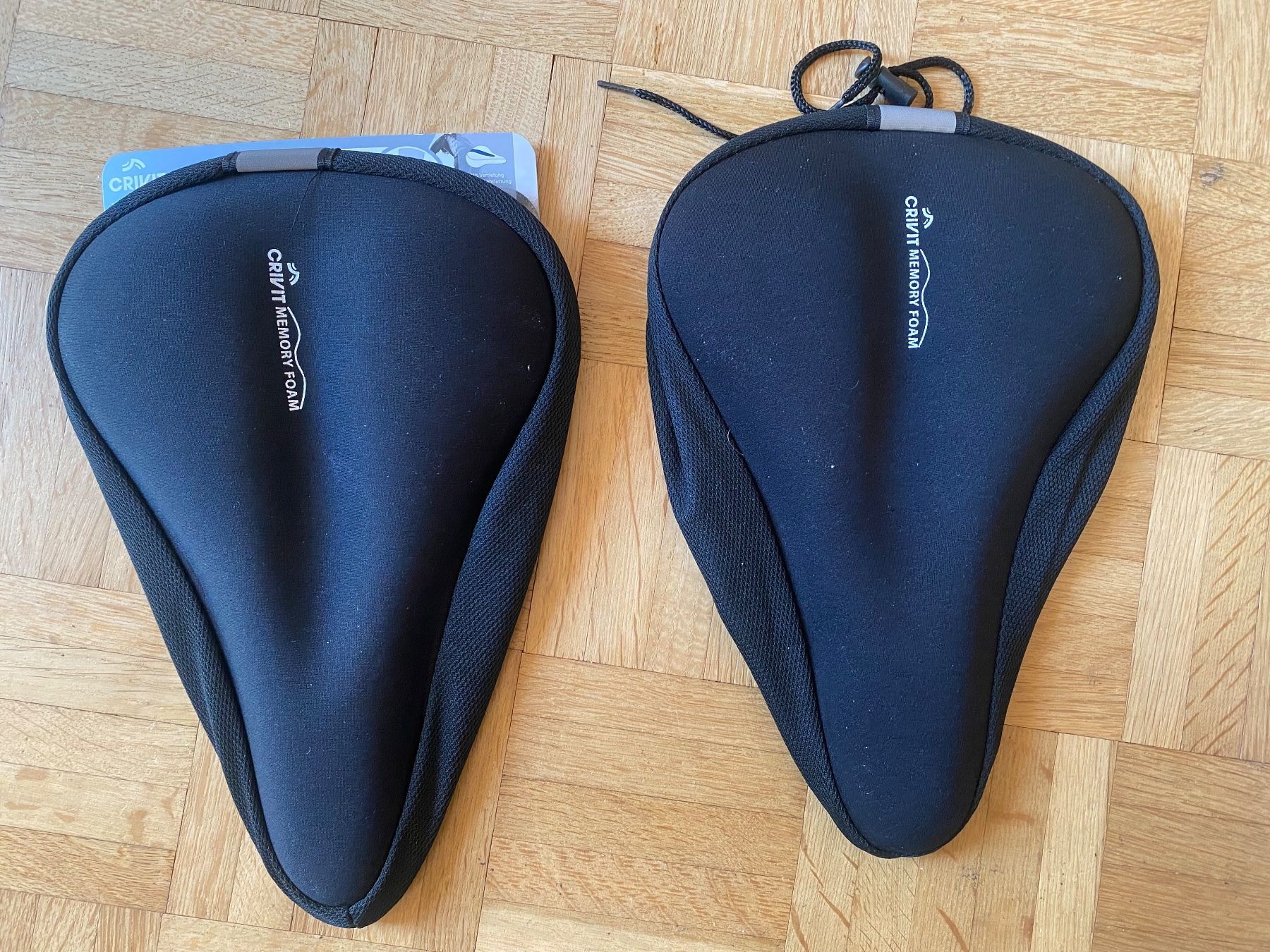 Ersatzteile: 2x neue Crivit Memory Foam Sattelbezüge – Neu und originalverpackt aus Adliswil von synchrot 1