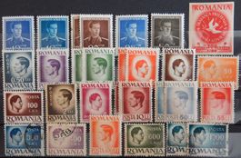 Rumänien Lot mit alten Werten III