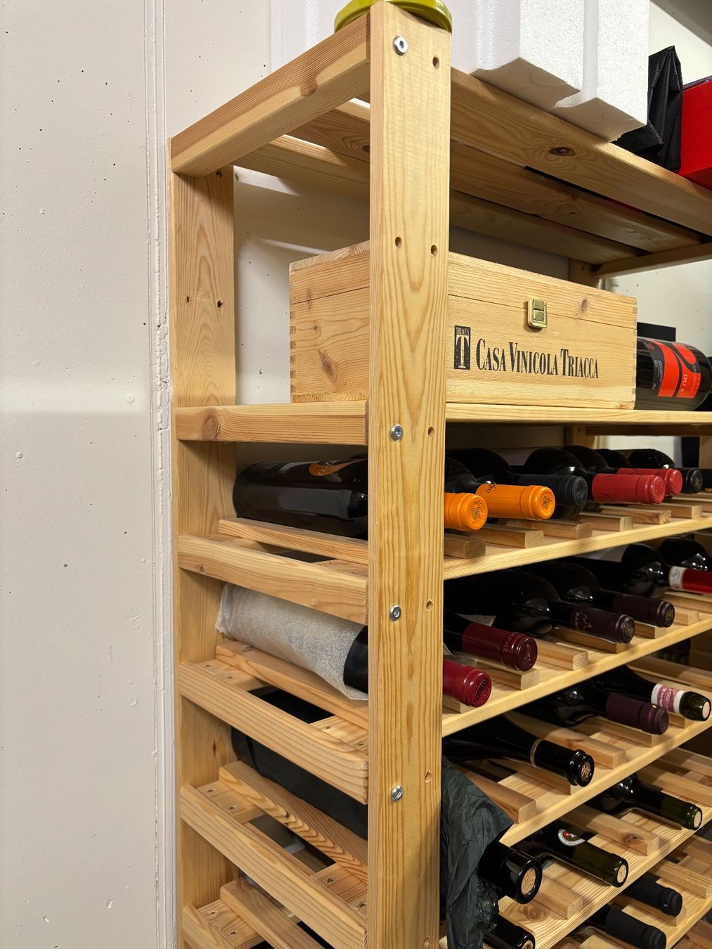 Ikea Scaffali: Weingestell für ca. 72 Flaschen Ikea – Usato da Zürich venduto da FedeSara 1