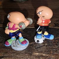 Bill Bodys Super Sportler Ü-Ei-Figuren 1993 Vintage / Retro