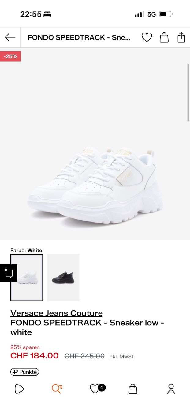 Versace Damenschuhe: Versace Jeans Couture Sneakers – Gebraucht aus Schlieren von ana_ribeiro19 5