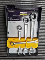 4 NEUE Ratschen-Gabel-Ringschlüssel 10/13/17/19, OVP