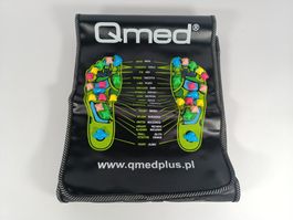 QMED Tapis de massage pour les pieds 35 x 175 cm