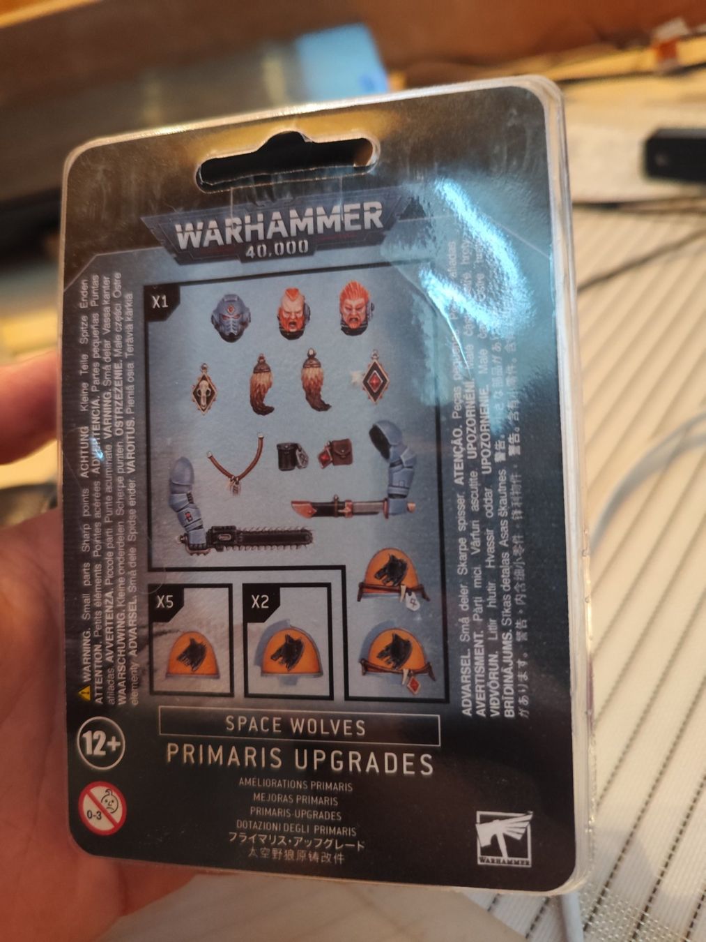 Giocattoli: Warhammer 40k: Space Wolves Primaris Upgradepack – Nuovo e nell'imballaggio originale da Studen SZ venduto da RahanKappa
