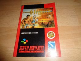Spielanleitung zu Legend SNES