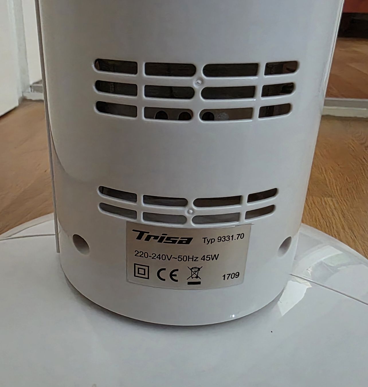 Trisa Ventilateurs: Turmventilator Trisa weiss 45W – D'occasion à Wettingen par VO40 3