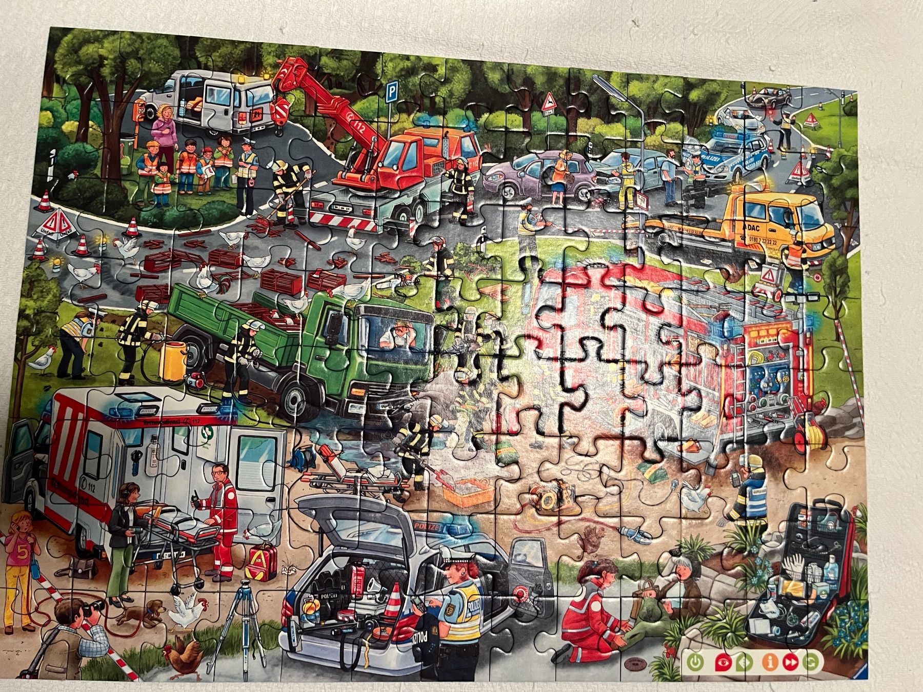 Ravensburger Puzzle: Tiptoi Puzzle Ravensburger Im Einsatz  100 tlg – Usato da Stäfa venduto da Exclusive0 2