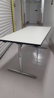 Schreibtisch USM Haller klappbar weiss 200x80x77