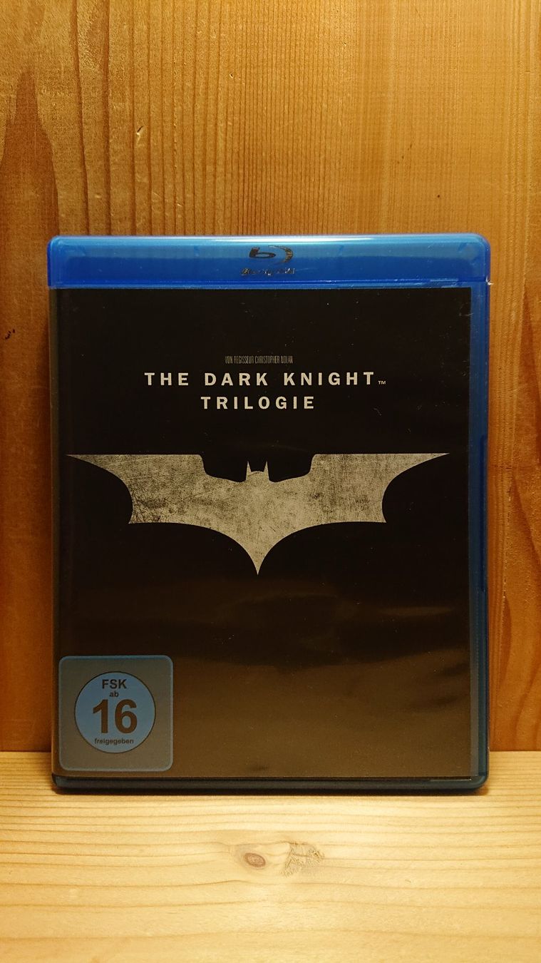 Alle DVDs: BATMAN THE DARK KNIGHT Trilogie auf Blu-Ray – Gebraucht aus Wilderswil von Exebub