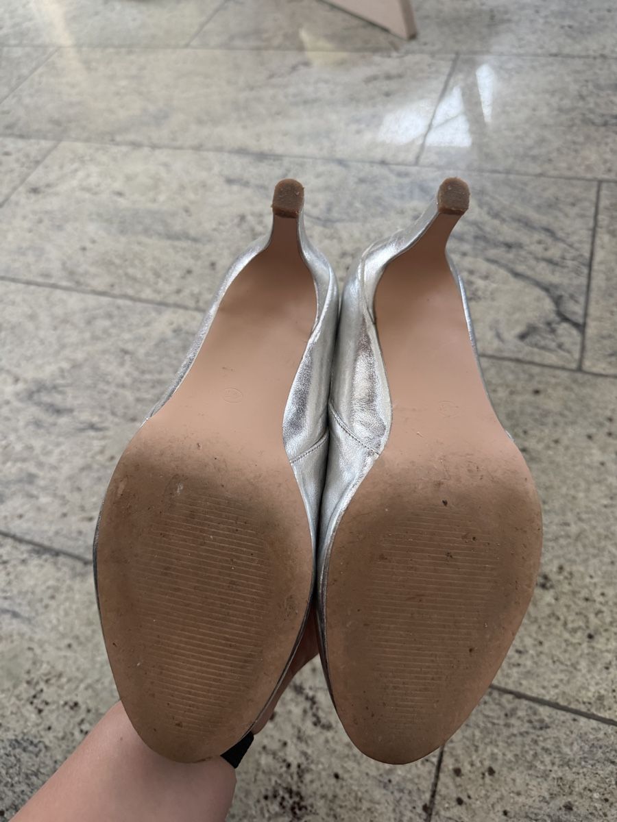 Anna Field Scarpe da donna: Abendschuhe Silber, Grösse 41 – Usato da Niederglatt ZH venduto da sim_gj7s 3