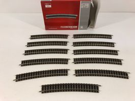 Fleischmann Spur N 9131 Gebogenes Gleis R3.