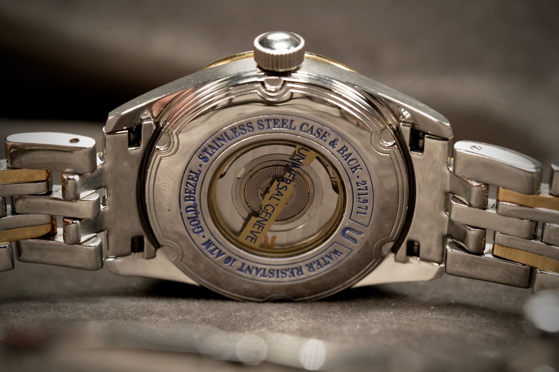 Universal Genève Uhren: Universal Genève - Automatic Ref. 271.971 Steel & Gold Boys – Gebraucht aus Morcote von chronoservice 5