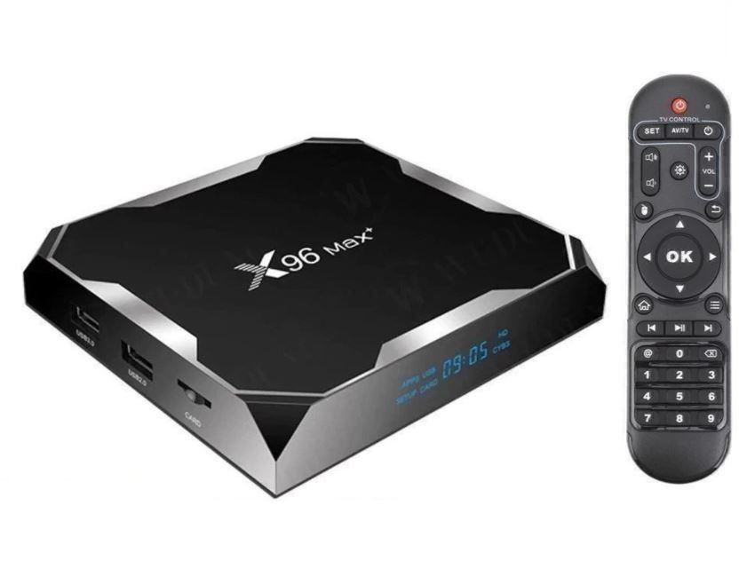 Boîtier multimédia SMART TV X96 Max Plus 1