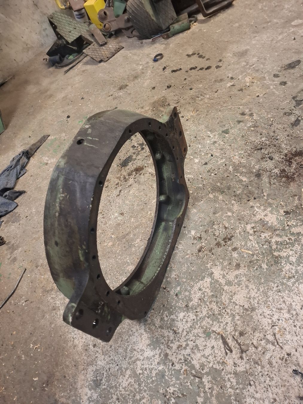 Metall- & Schlosserei Sonstiges: Motorflansch Bührer OS13 – Gebraucht aus Aeschau von Elu2000 1