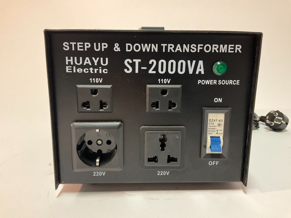 Stromzufuhr: Step up & down converter 2000W – Neu (gemäss Beschreibung) aus Sion von straightedger 1