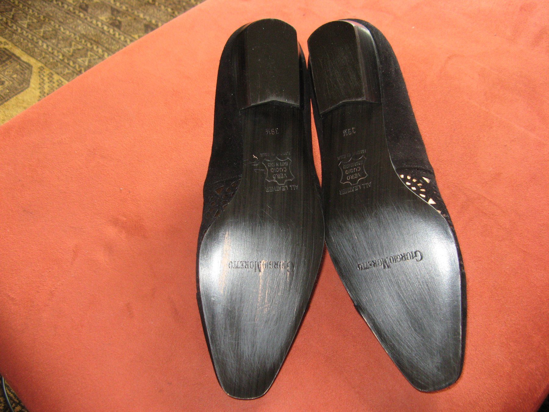 Damenschuhe: schwarze Halbschuhe Gr. 39,5 Giorgio Moretto – Gebraucht aus Zürich von apil 1