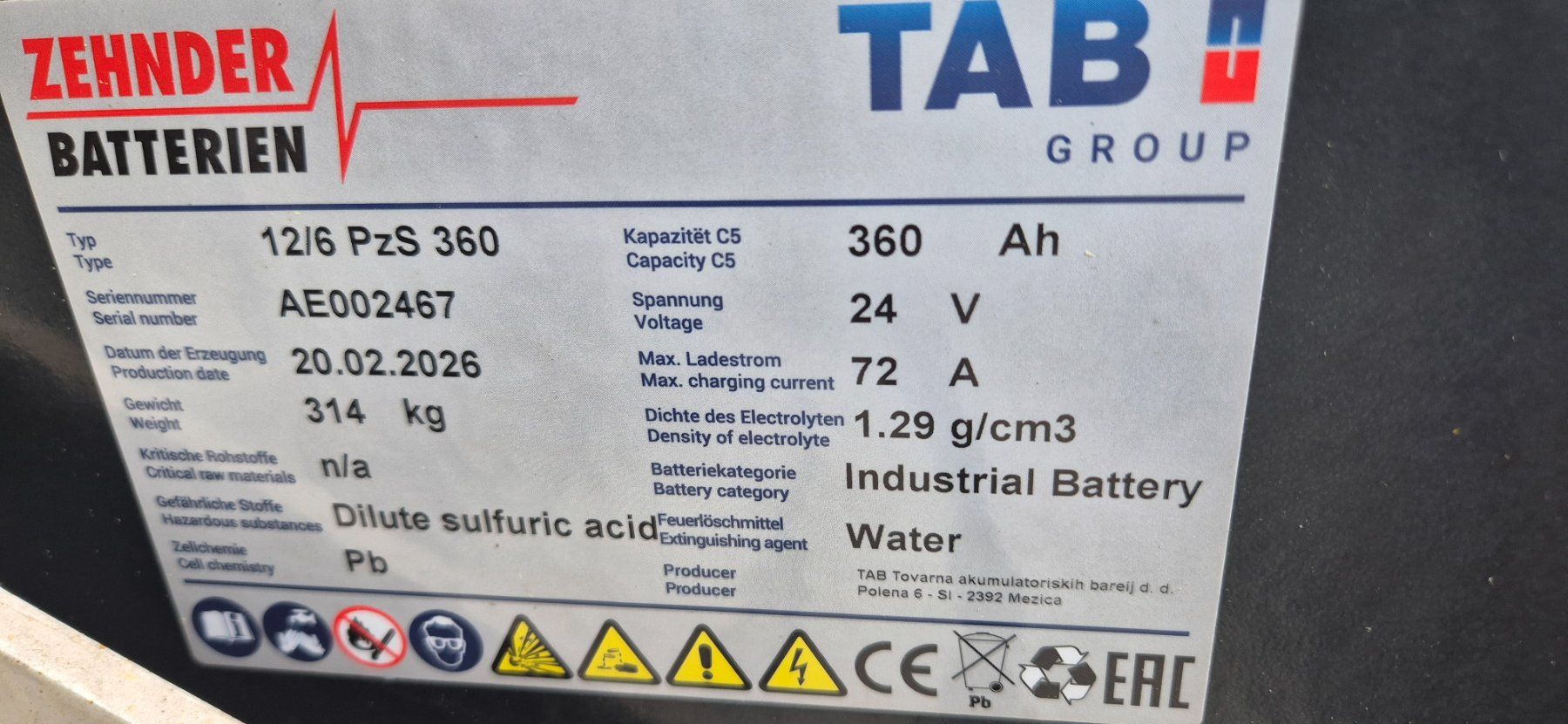 Piattaforme elevatrici & Crick: H.A.B. S154-18E Scherenarbeitsbühne geprüft und bereit – Usato da Ringgenberg BE venduto da mme_776b 7