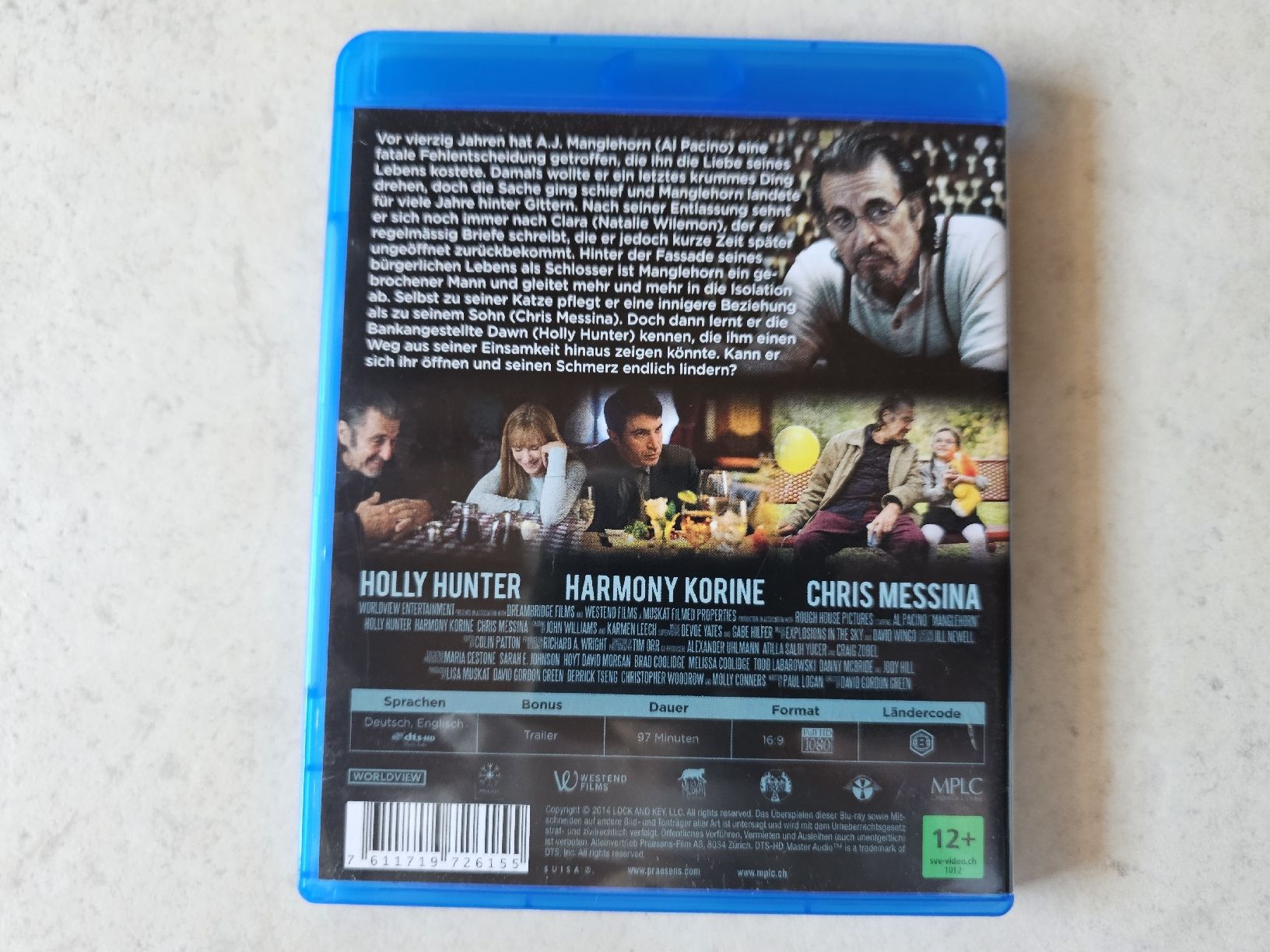 Tutti i DVDs: Manglehorn  -  Schlüssel zum Glück  /  Bluray – Usato da Schneisingen venduto da backstore24 1