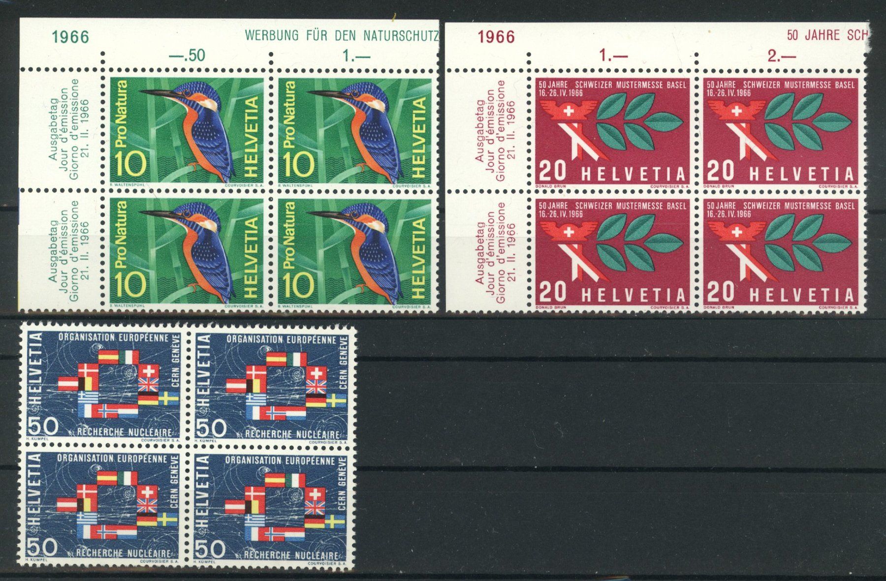Tutti i francobolli: 1966, Werbe- und Gedenkmarken ** – Nuovo (secondo la descrizione) da Willisau venduto da Vollstempel