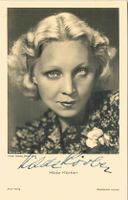Hilde Körber 1906-69 Autogramm signiert Vintage Foto 9x14cm