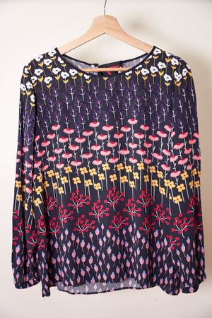 Bluse Frühlingsmuster Gr. 38 Lieblingstuck TOP Zustand