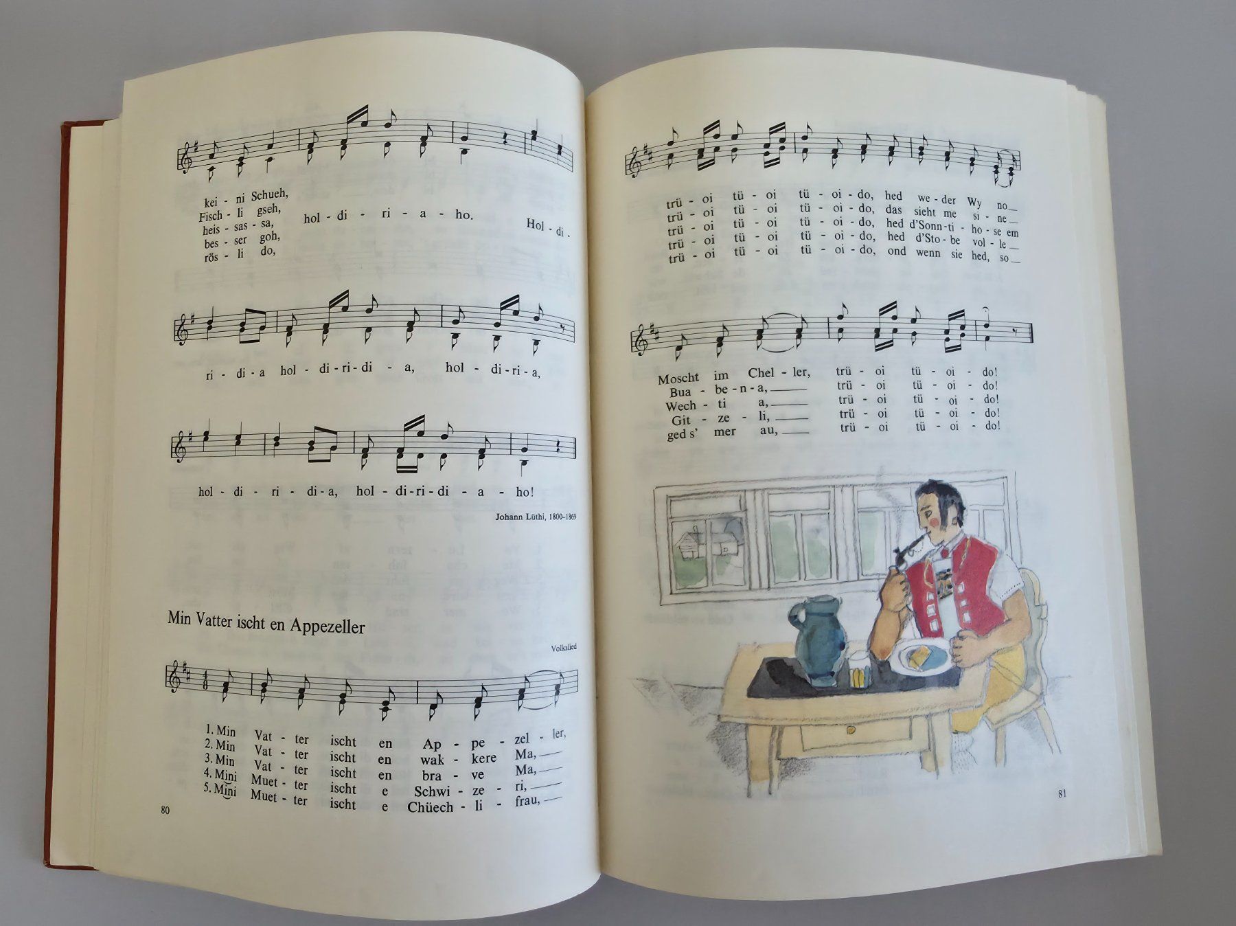 Libri: Schweizer Singbuch Mittelstufe - Liederbuch - 1964 – Usato da Birr venduto da DisDas 4