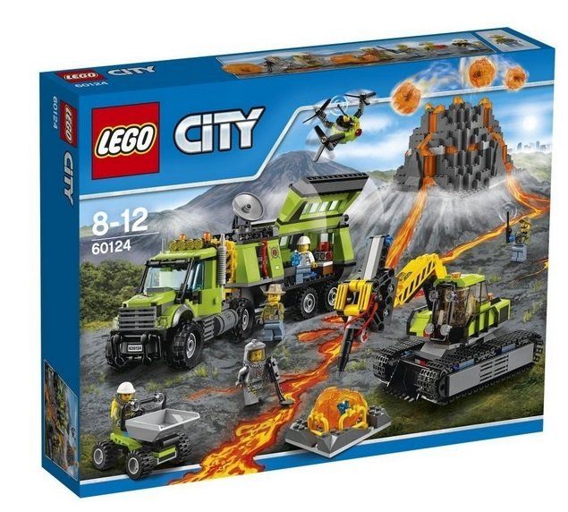 Lego Giocattoli: LEGO City 60124 Vulkan – Nuovo e nell'imballaggio originale da Rudolfstetten venduto da mirage4000