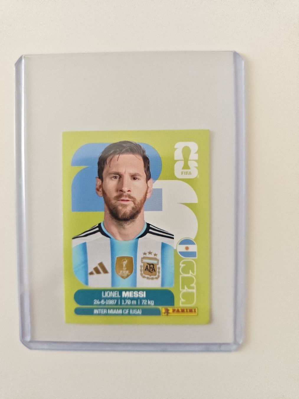 Autocollants: STICKER MESSI FWC2026 – Neuf (Voir description) à Regensdorf par jes_x65y