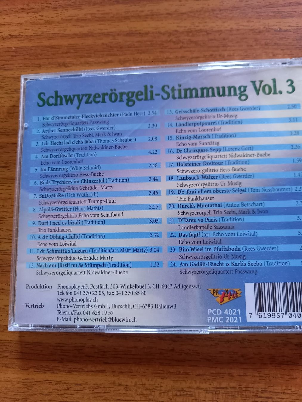 CDs: Schwyzerörgelil-Stimmig Vol. 3 CD, gebraucht – D'occasion à Galgenen par Allerlei8854 1