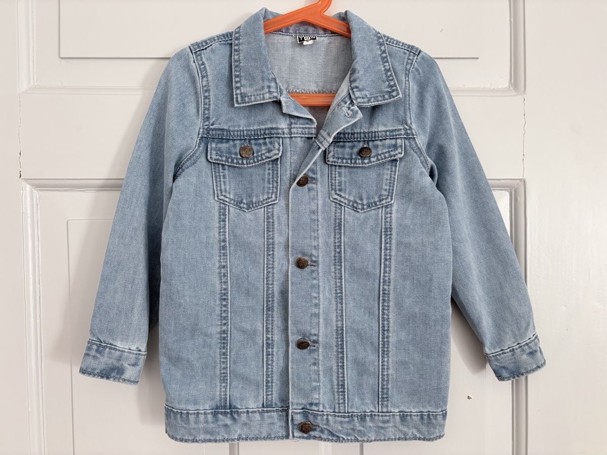 Giacche & Cappotti: Bon Ton, Jeansjacke, 110/116 – Usato da Zürich venduto da Pokimoki_1 2
