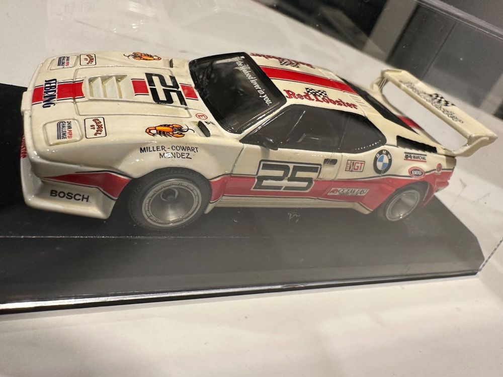SCX BMW M1 n°67 IMSA GTO 1981 - Circuits de Legende