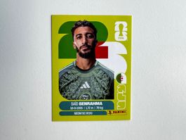 Panini Sticker Said Benrahma FIFA WM 2026 Alg 16
