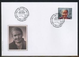 2022, FDC, Sondermarke Gertrud Kurz, 1890–1972 (1917)
