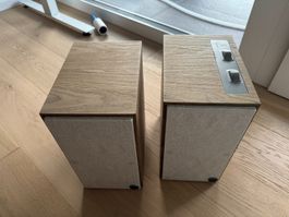 Klipsch The Fives Active Hi-Fi Speakers – Walnut