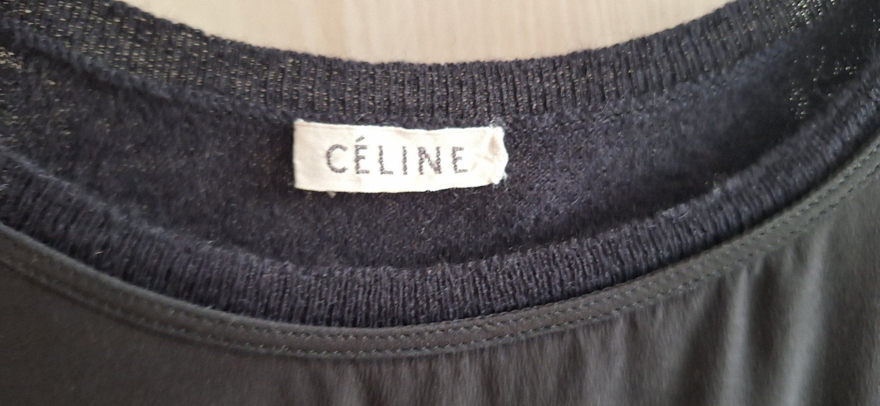 Celine Pulls & Sweat-shirts: CELINE - edler Pullover, schwarz, Seide/Kaschmir-Baumwolle – D'occasion à Granges VS par dan_6bcm 2