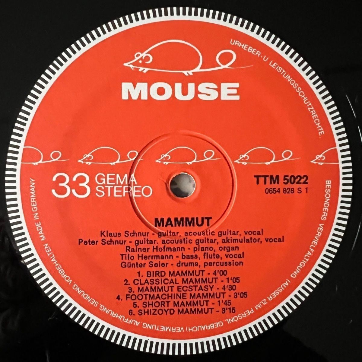 Dischi in vinile: Mammut - Same / D-Press. 1972 - TOP – Usato da Gais venduto da soundcave57 2