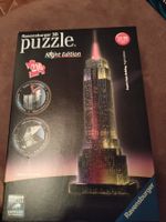 Puzzle ravensburger night édition empire state  building