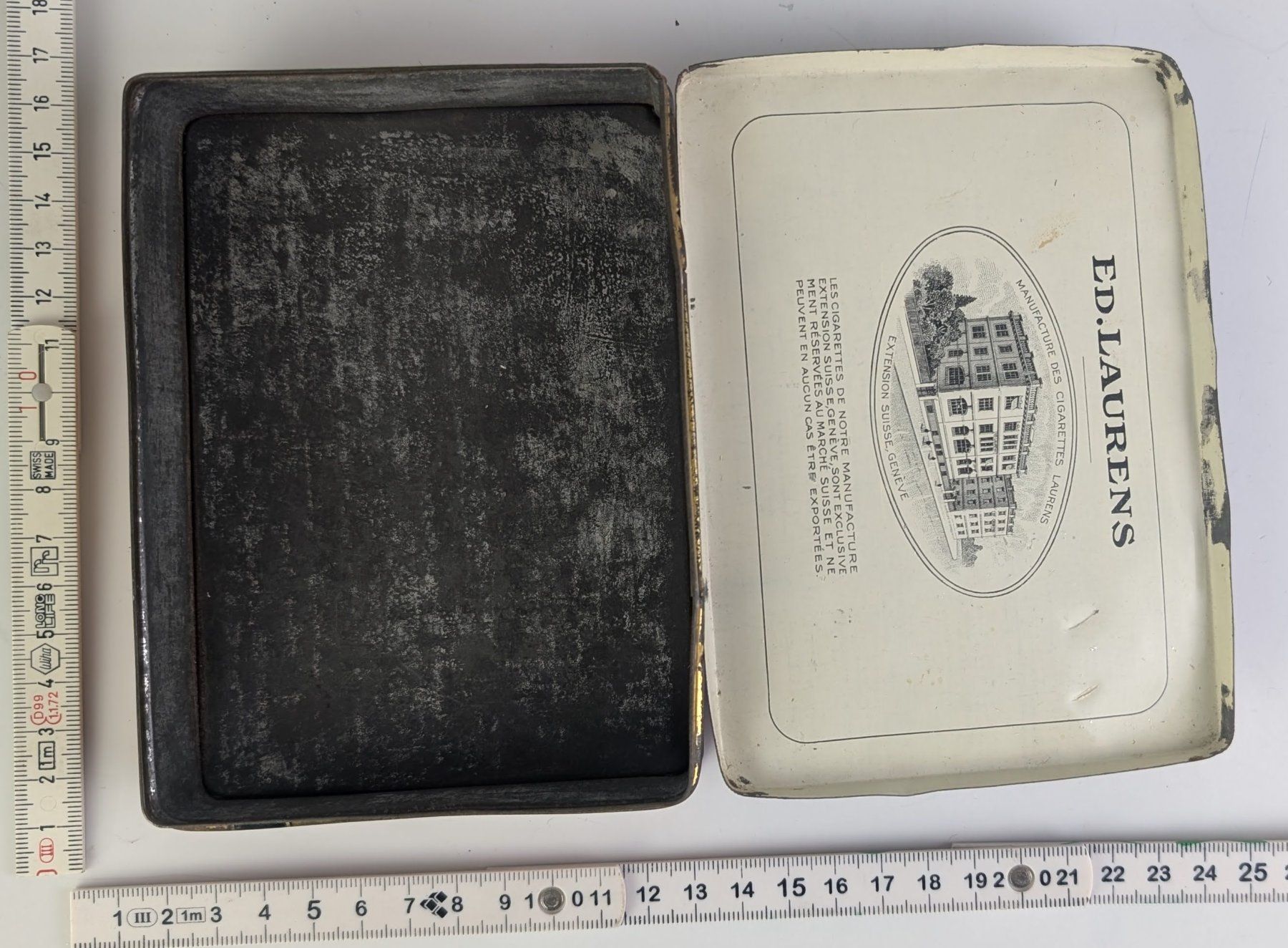 Alle Dekorationen: vintage Blech-Box / Schachtel – Gebraucht aus Zürich von 1.Simon 6
