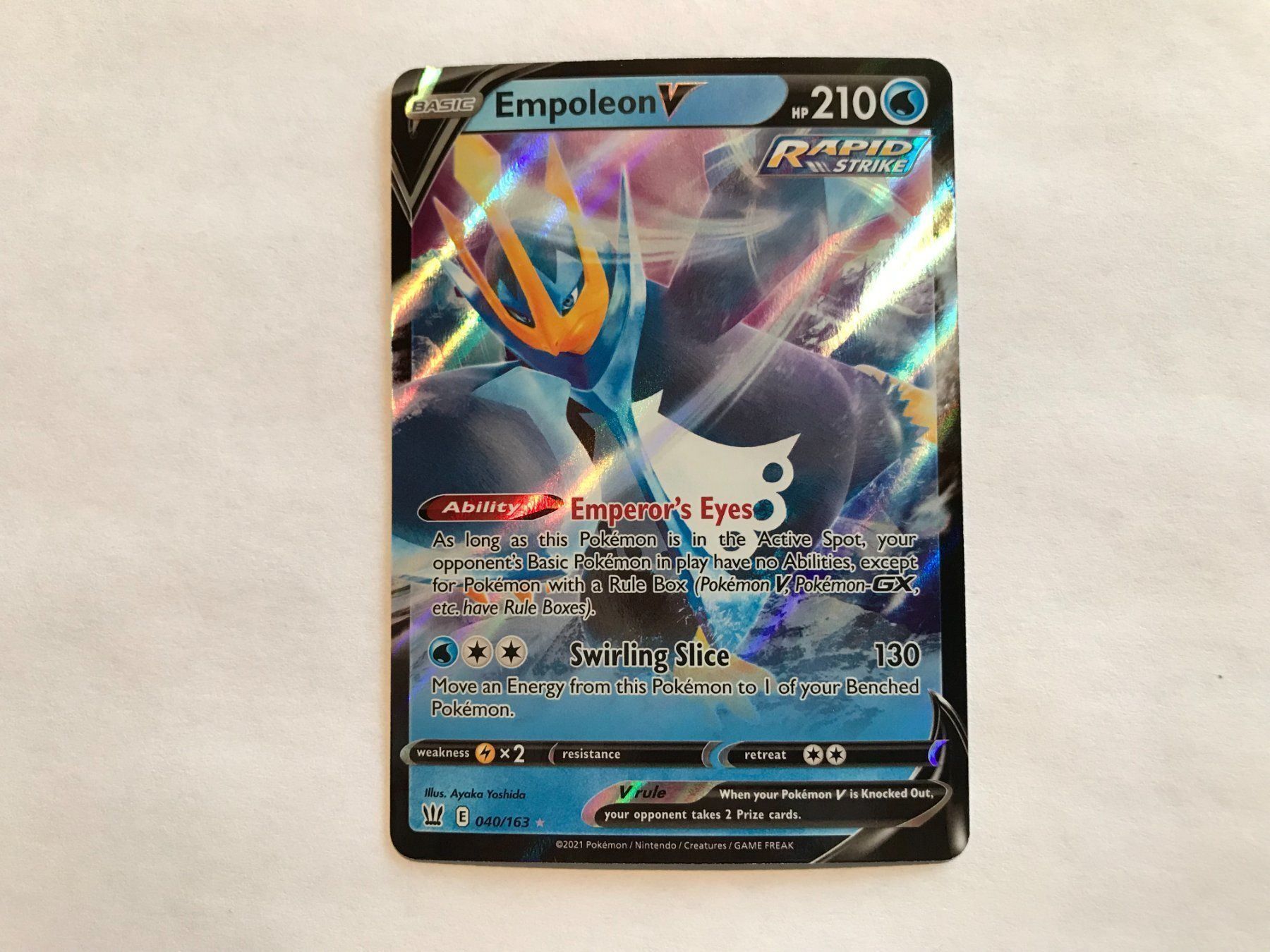 Pokémon Carte collezionabili: Empoleon V – Nuovo (secondo la descrizione) da Hagendorn venduto da Pokecollectorch 1
