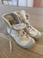 Bottes Palladium toile gris femme pointure 37 bon état